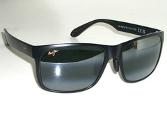 MAUI JIM MJ432-2M RED SANDS 59/17-140 BGRAY GRADIENT MIRROR POLARIZED SUNGLASSES