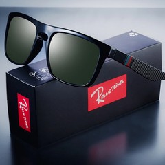Retro Vintage Polarized Square Sunglasses Men Women UV400 Sun Glasses for Drivin