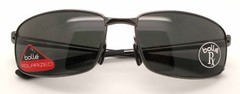 Brand New Vintage Bolle Benton 11565 Polarized Sunglasses. Gunmetal / Grey