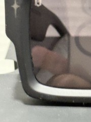 New James Oro “Icon” sunglass matte black/ black lens
