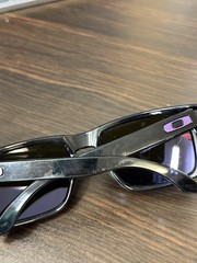 Oakley Holbrook OO9102-67 Black Ink/Purple Icons Sunglasses 55-18mm