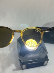 Ray-Ban RB2180 Polished Light Havana Frame Polarized Brown Lens 49-21