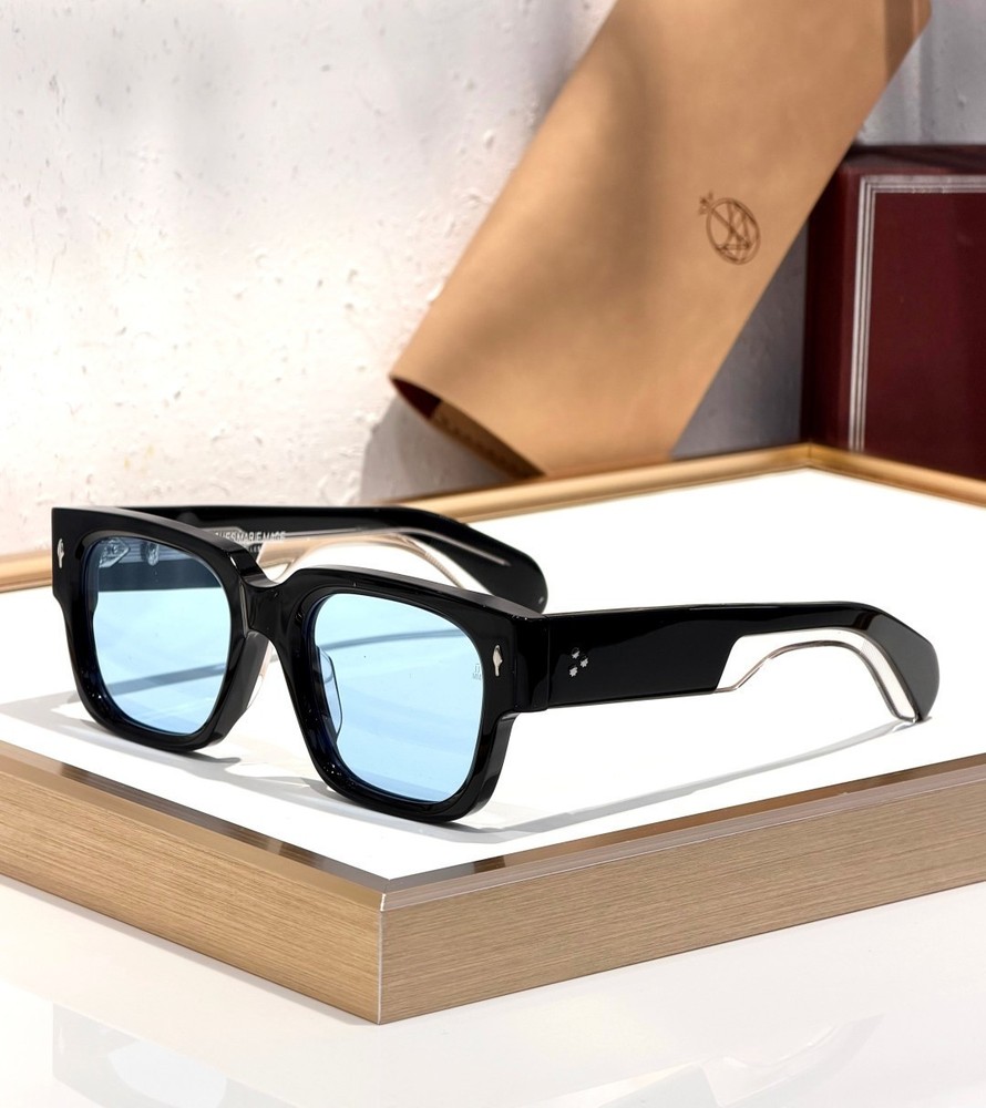 JACQUES MARIE MAGE ENZO Axetat 10mm Unisex Sunglasses Lens 51mm With New Case