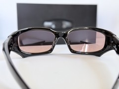 OAKLEY PIT BOSS 03-304 POLISHED BLACK GUNMETAL VR28 IRIDIUM POLARIZED SUNGLASSES