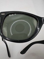 Ray Ban RB 2140 Wayfarer 901/58 Polarized Sunglasses Made In Italy