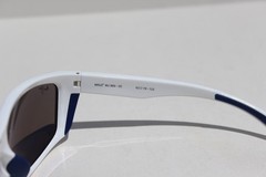 MAUI JIM Nuu Landing POLARIZED Sunglasses B869-05 White/Blue Hawaii NEW Italy