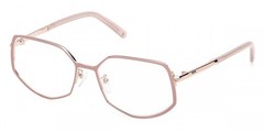MCM MW5015-H 073 Pink Geometric Metal Eyeglasses 54-17-140 RX
