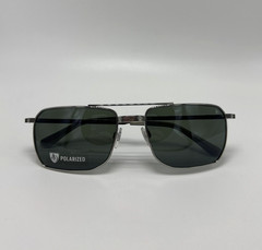 American Optical Geoffrey 58-18-145mm Polarized Silver Sunglass Frame NEW