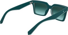 Calvin Klein Jeans Ckj25602s Rectangular Sunglasses 54-17-140 *NEW w/ Case*