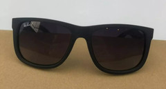 Men’s Sunglasses RB4165 622/T3 Ray-Ban Justin Black Frame Grey Gradient Lenses