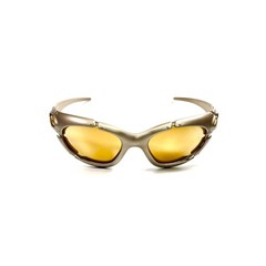 Oakley Plate Platinum 24K Gold Iridium Sunglasses NOS Vintage 2003 Rare