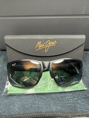 MAUI JIM | NEW | RED SANDS | 432 – 2M | MATTE BLACK | NEUTRAL GREY