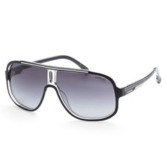 Carrera Men’s 63mm Black White Sunglasses CA1058-S-80S-9O