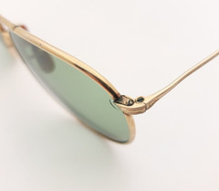 Vintage American Optical AO Ful-Vue Green Aviator 1/10 12k GF