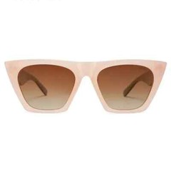 Oversized Square Cat eye Polarized Sunglasses Big Frame SJ2115 Brown Tortoise
