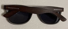Shady Rays Classic Polarized Sunglasses CL-10X Wood Timber Outdoor Gray Lenses