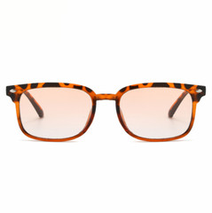 Unisex TR90 Square Tinted Bifocal Reading Glasses Lightweight Outdoor Sunglasses