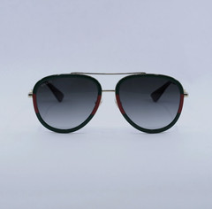 Gucci GG0062S Aviator Sunglasses 7-17-140mm Authentic