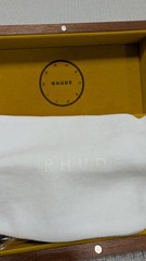 BRAND Rhude Tobac Sunglasses Black/Yellow Tint Handmade Japan Designer Eyewear