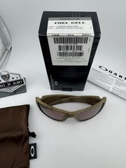 OAKLEY FUEL CELL ULTRABLEND DESERT SAGE VR28 BLACK IRIDIUM POLARIZED SUNGLASSES