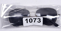 Spy Optic “Whistler” Aviator Sunglasses Silver Polarized Blue Lens No Ear ~Parts