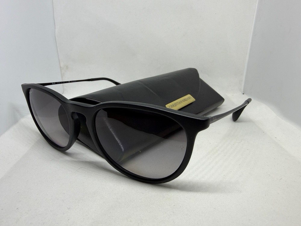Ray Ban Sunglasses RB4171 ERIKA 622/T3 54-18 145 3PGray Lenses Matte Black #2