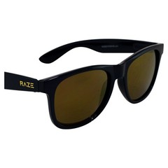 Raze Eyewear Splash Motorcycle Sunglasses Black/Navy Blue and Solid Navy Gloss