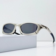 Oakley Magnesium Four Sunglasses Mag Four Black Lens Rimless Frame