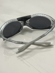 Oakley PLANTARIS Sunglasses OO9437-0363 Matte Transparent Gray PRIZM Gray Lenses