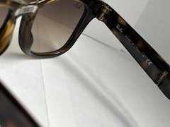 Ray Ban Folding Wayfarer Havana 4105 710 Brown Sunglasses 50mm