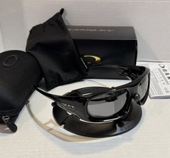 Oakley BELLEVILLE Polished Black PRIZM Black Lens Sunglasses NEW W/BOX 9491-01