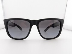 Ray-Ban Sunglasses, Polarized Lenses, RB 4165 622/T3 3P Justin, 54-16-145, Black