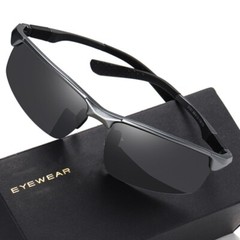 Aluminum HD Polarized Photochromic Sunglasses Men Driving Eyewear Sports Glasses