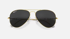 Ray-Ban Aviator Sunglasses Gold Metal Frame, Black Gradient Lenses – RB3025 🔥