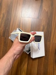 Off White Tucson White Dark Grey Sunglasses