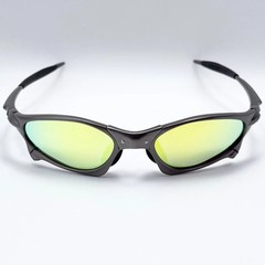 Oakley Penny X-Metal Sunglasses Gunmetal Frame Yellow Iridium Lens