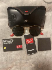 Ray Ban Sunglasses Scuderia F RB3548