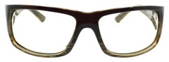 Maui Jim MJ266-01 World Cup Sunglasses Wrap Chocolate Stripe Fade FRAME ONLY