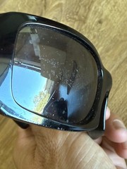 03-440 Oakley Fives Squared (4+1)2 Black Frames ONLY arms a little loose w/marks