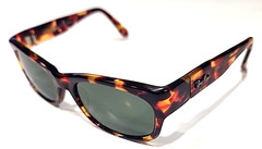 Ray Ban B&L W1415 Bohemian Vintage Tortoise Gray Square Sunglasses