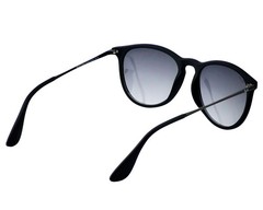 Ray-Ban RB4171 Erika Grey Gradient Lens Matte Black Frame 54mm Women Sunglasses