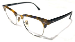 Ray Ban RB3016 1158/R5 Brown Blue Clubmaster Sunglasses Frame 49-21