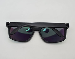 Blenders Canyon Celtic Light Matte Black Frame Polarized Green Mirror Sunglasses