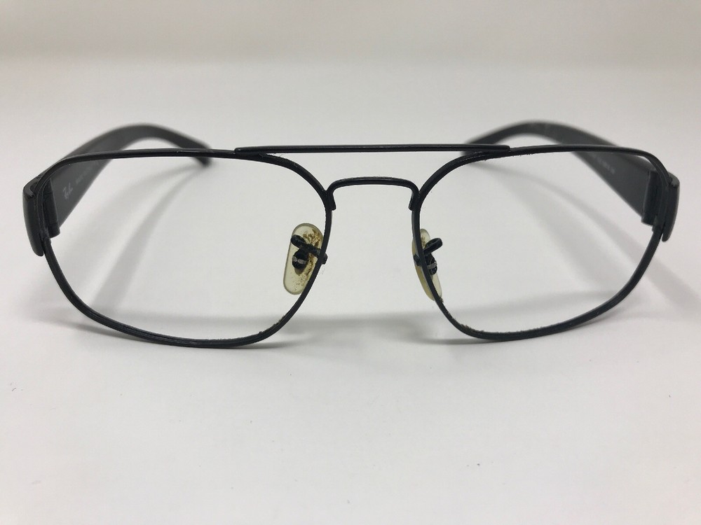 Ray-Ban Mens Aviator Sunglass Frame Italy RB3427 002 58-16mm Black Polish XR78