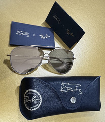 Ray-Ban Aviator Reverse Lenny Kravitz 18k Gold Plated Limited Edition 1000 Made