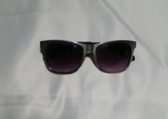 Guess Mens Stainless Steel Brushed Silver Color Square Frame Sunglasses