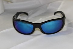 NWT Salt Life Tortola Gloss Black Smoke Blue $169 Salty Live Salty Saltlife