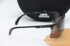 NEW ADIDAS SP 0005 01E BLACK MIRRORED AUTHENTIC SUNGLASSES W/CASE 137MM