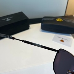MAYBACH MACH ONE Black Dark Gray 55口18-143 Luxury Sunglasses w/ Case
