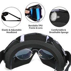 ATV Goggles For Dirt Bike Motorcycle Motocross UTV MX Offroad Anti UV Fog